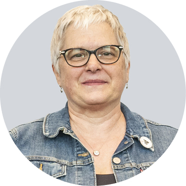 Dawn Allain smiles for a portrait.