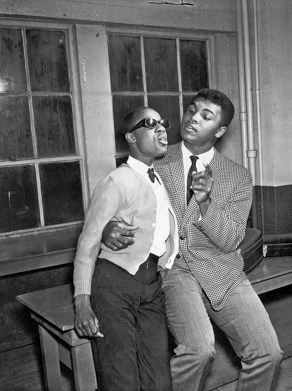 Maybe Stevie Wonder and Muhammad Ali, maybe not
