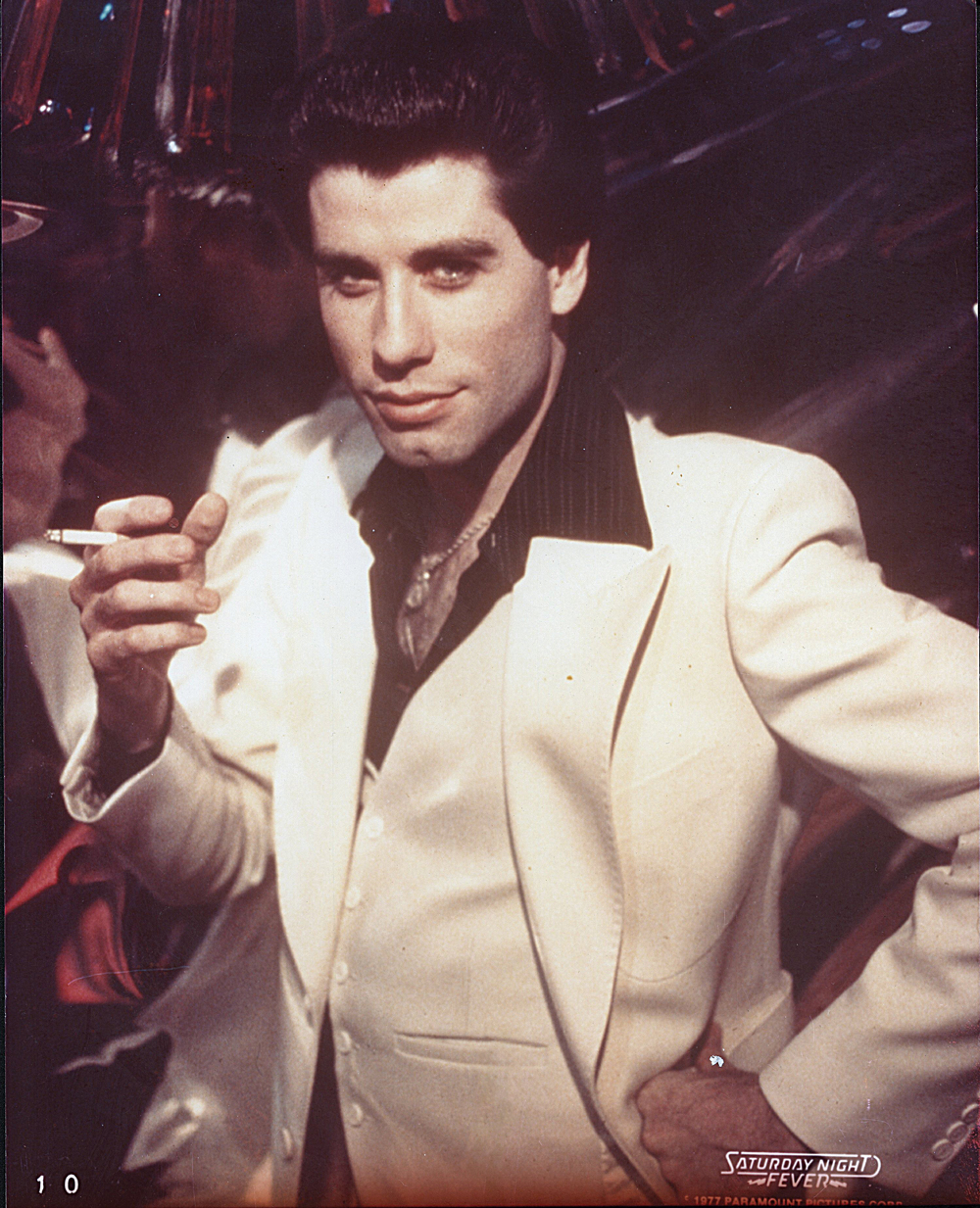John Travolta in Saturday night fever