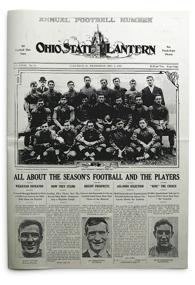 December 4, 1907 Lantern front page