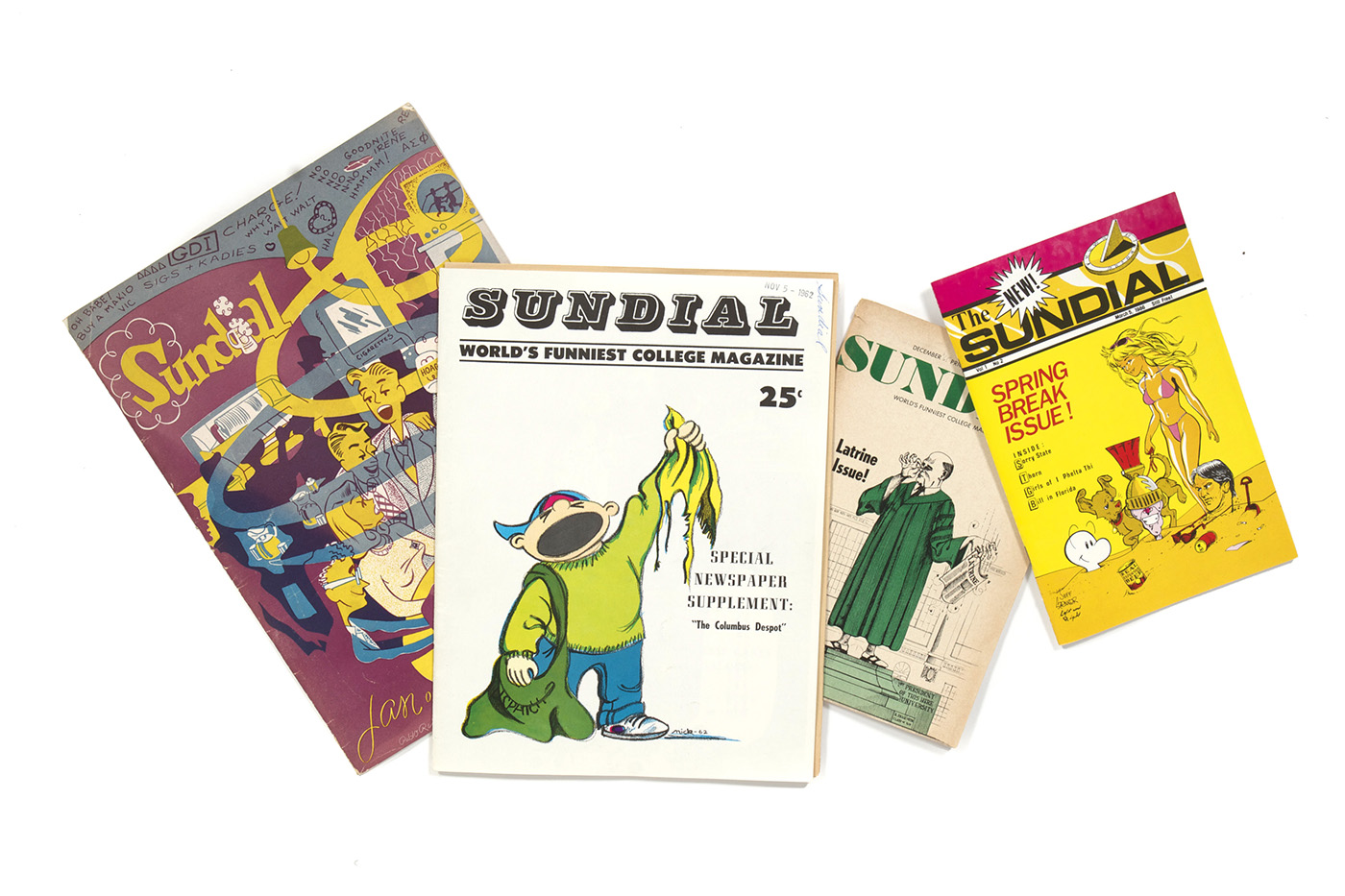 four issues of sundial magazine