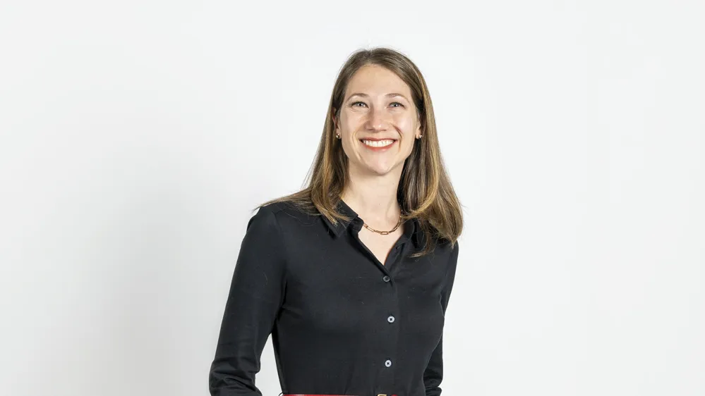 Ellen Crivella smiles for a portrait.