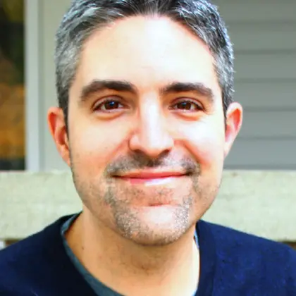 Portrait of author Chris DeVille