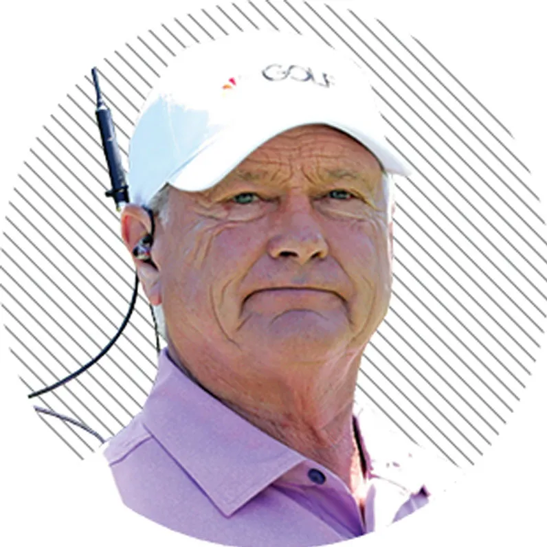 A round icon with Cook's headshot in it