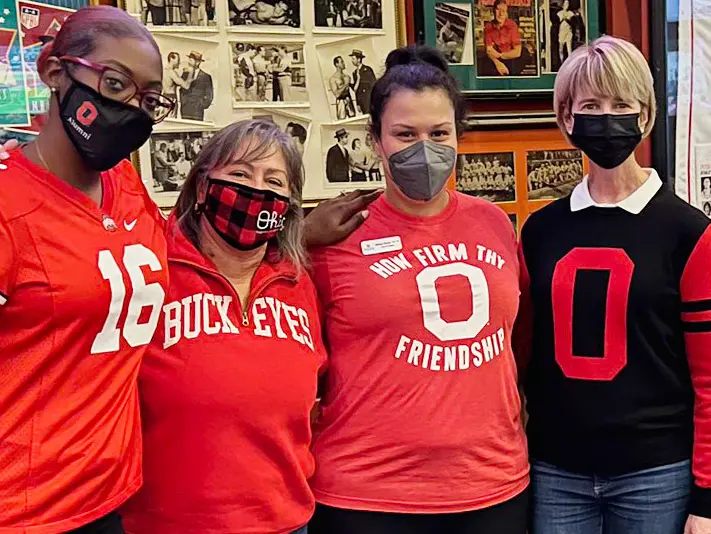 OSU DC Alumni Club members posing for a group photo