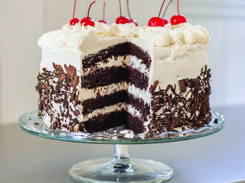 a tasty looking layered cake