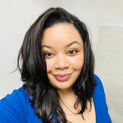 Photo portrait of Kioshana LaCount Burrell